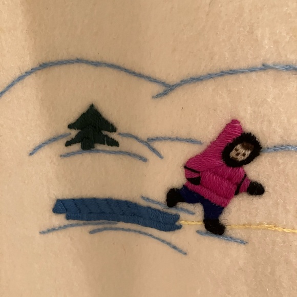 Labrador Wool Embroidered Coat - Picture 3 of 10